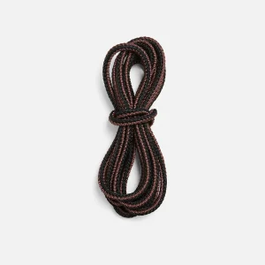 48-inch Taslan Lace Unisex Lace in Black/Brown Taslan