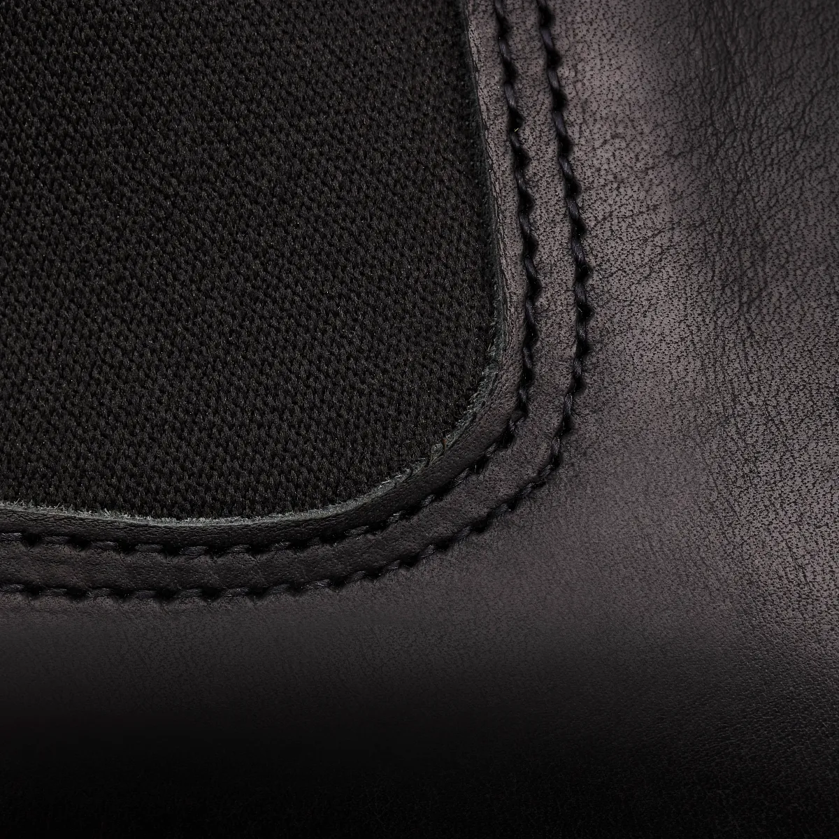Classic Chelsea Women's Short Boot in Black Boundary Leather - Image 6