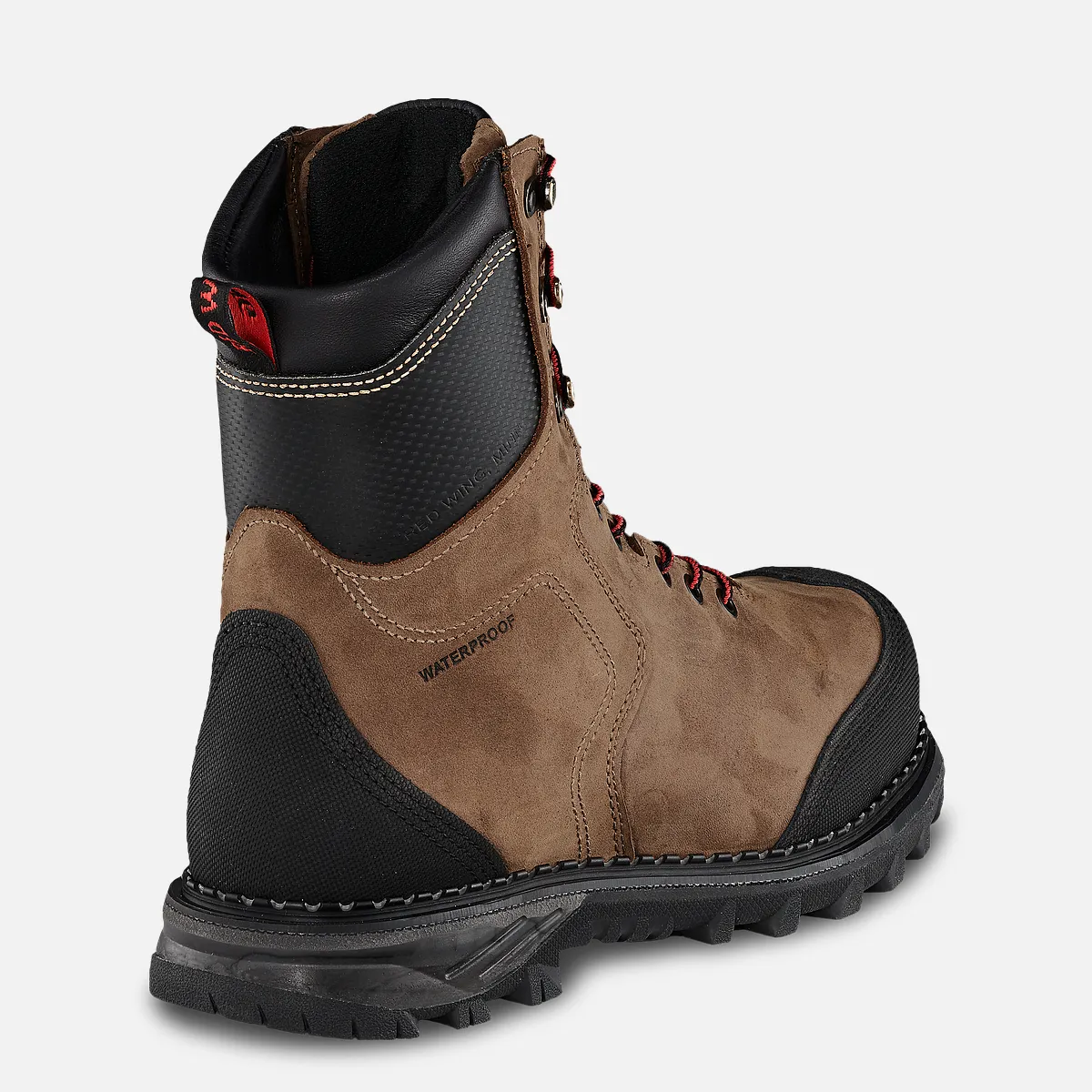 Burnside Men's 8-inch Waterproof, CSA Safety Toe Boot - Image 2