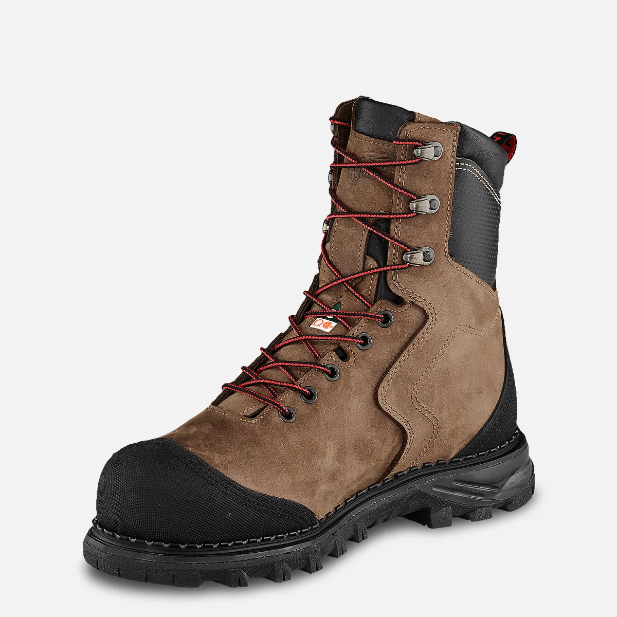 Burnside Men's 8-inch Waterproof, CSA Safety Toe Boot - Image 3