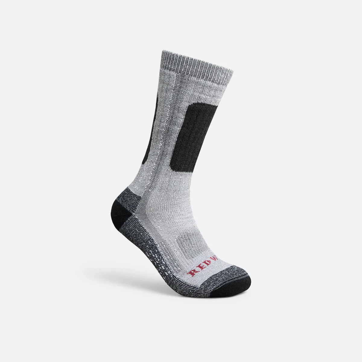 Performance Work Medium Weight Mid-Calf Unisex Performance Mid-Calf Sock in Black - Image 2