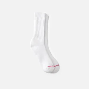 Performance Work Medium Weight Crew Unisex Acrylic Blend Crew Sock in White