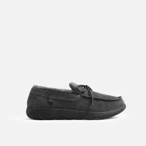 Drift Men's Suede Moc  in Gray