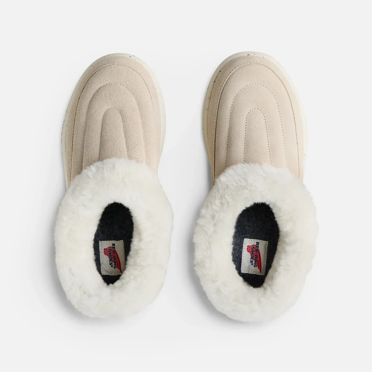 Drift Women's Suede Slip-On in Cream - Image 2