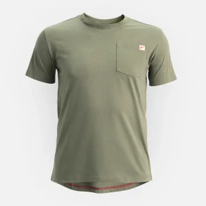 Short Sleeve Pocket T-Shirt Men's Short Sleeve T-Shirt in Olive Green