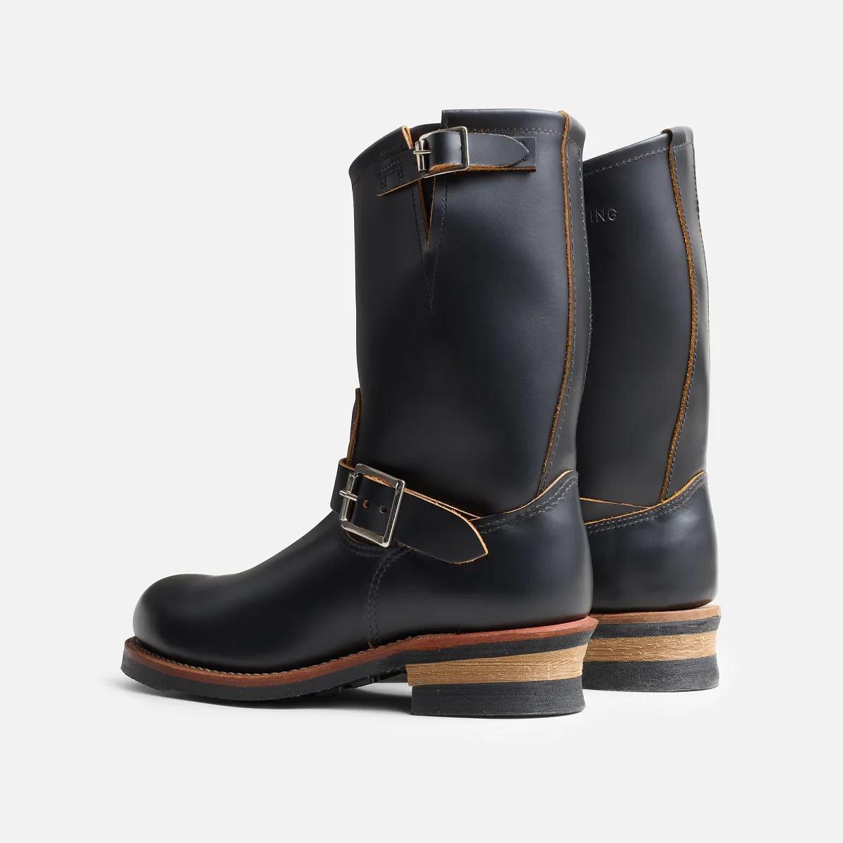 Engineer Men's Engineer in Black Klondike Leather - Image 4