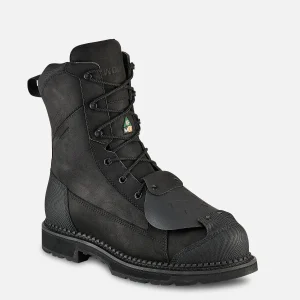 Axil Men's 8-inch Waterproof Metguard  Safety Toe Work Boot